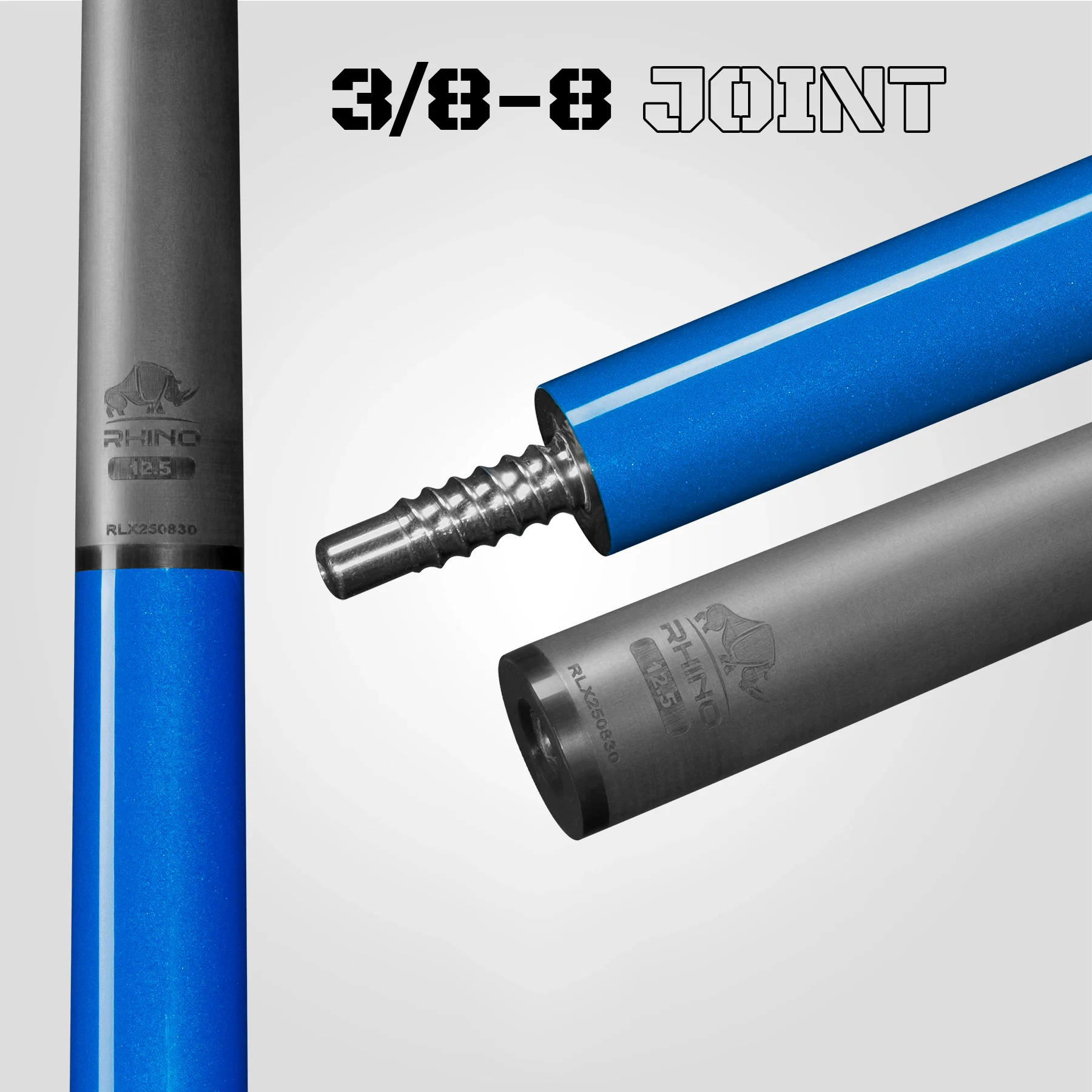 LUMINAX POOL CUE - OCEAN BLUE - Image 7