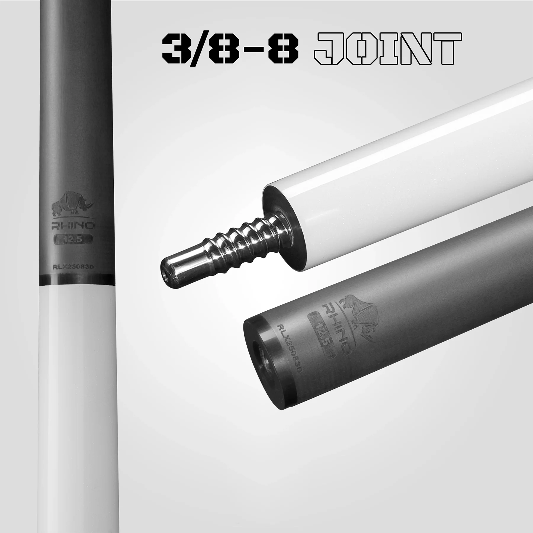 LUMINAX POOL CUE - WHITE PEARL - Image 7