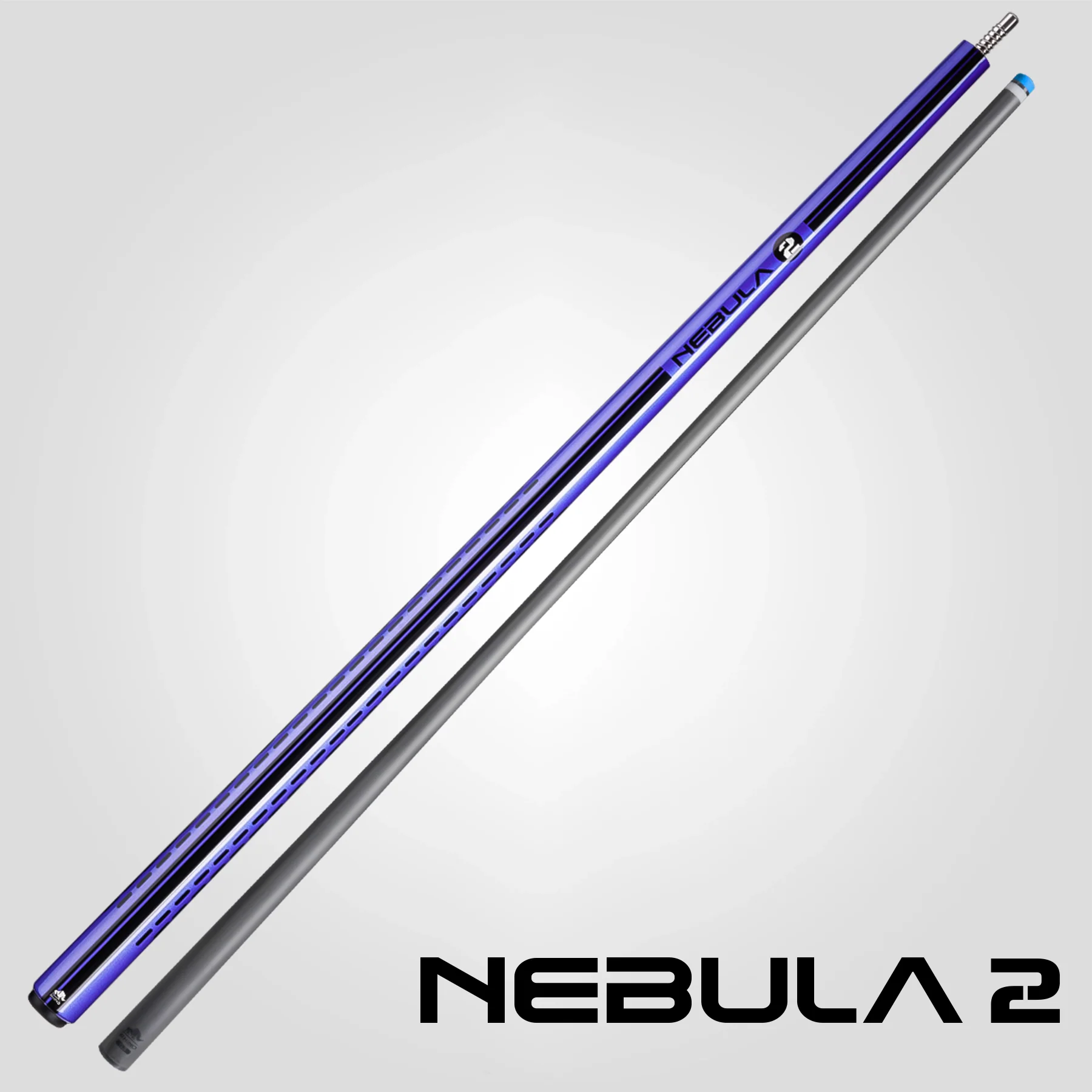 Nebula 2 Pool Cue - Amethyst Purple - Wrapless - Image 3