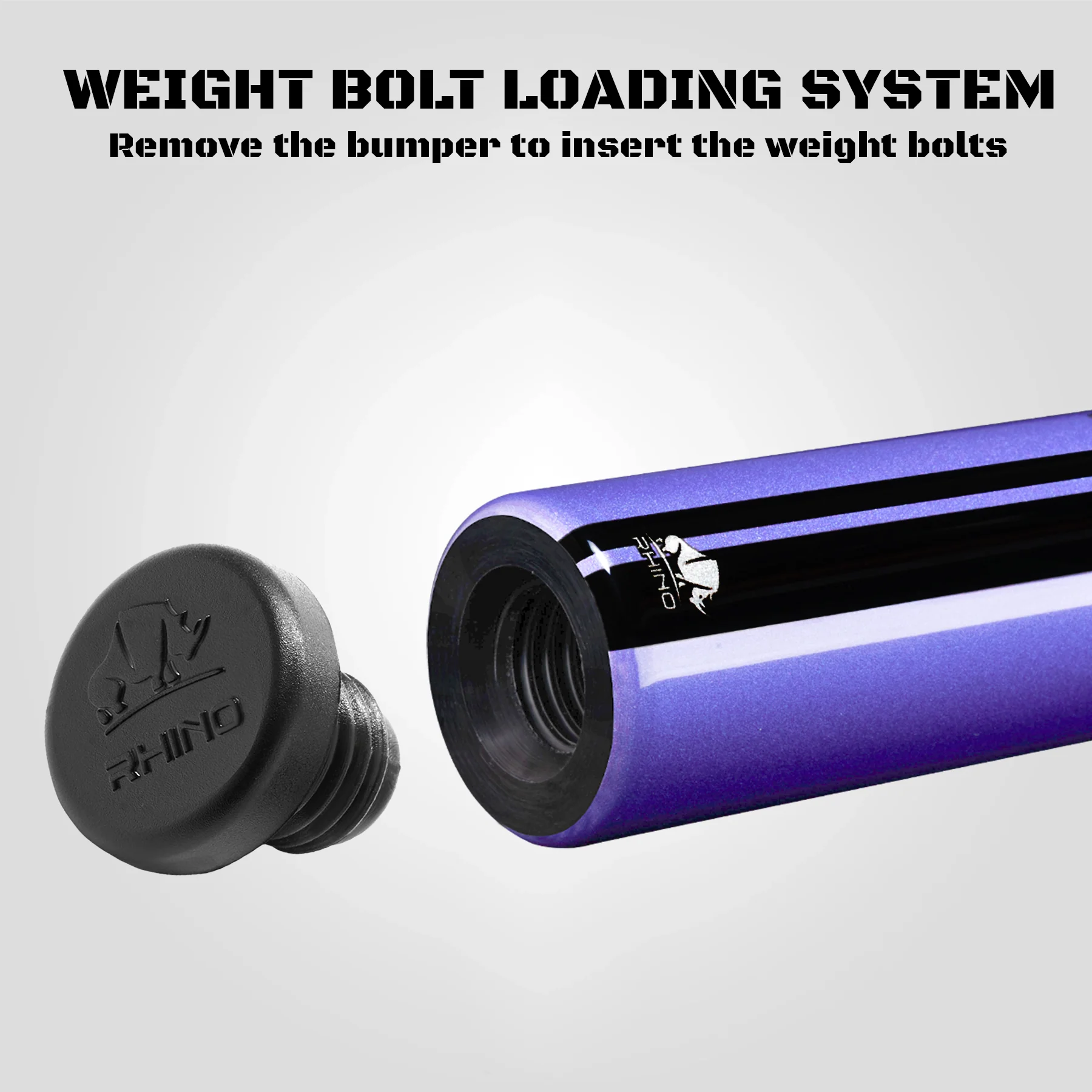 Nebula 2 Pool Cue - Amethyst Purple - Wrapless - Image 9