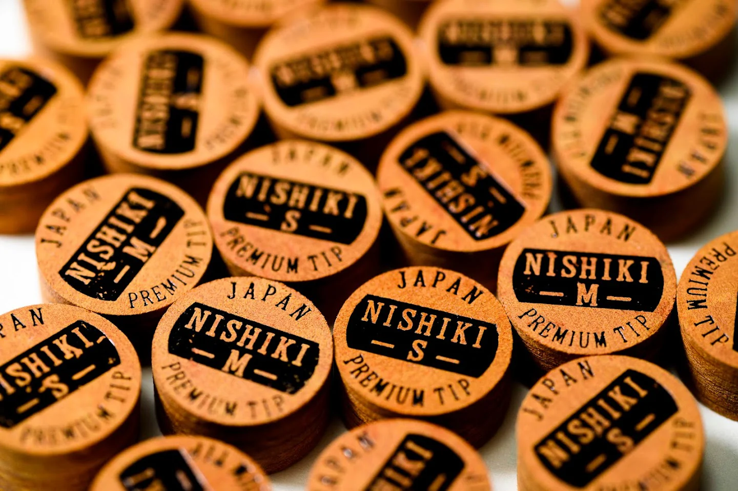 NISHIKI PREMIUM POOL CUE TIP - BROWN - Image 11