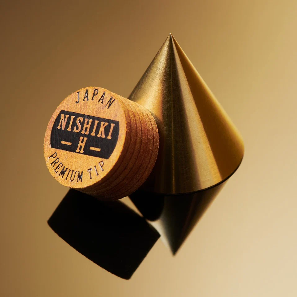NISHIKI PREMIUM POOL CUE TIP - BROWN - Image 9