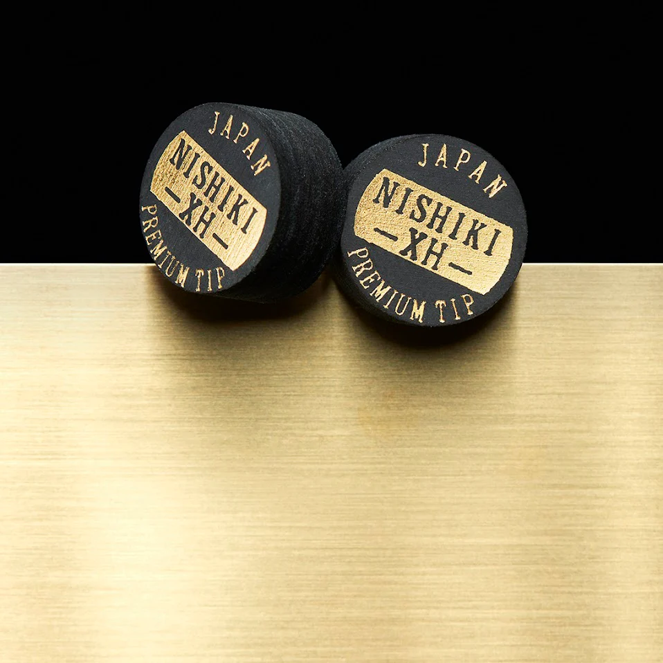 NISHIKI PREMIUM POOL CUE TIP - BLACK - Image 14