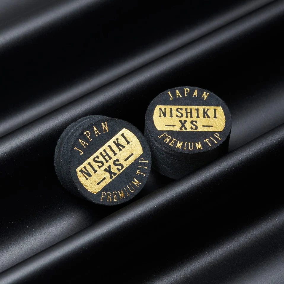 NISHIKI PREMIUM POOL CUE TIP - BLACK - Image 3