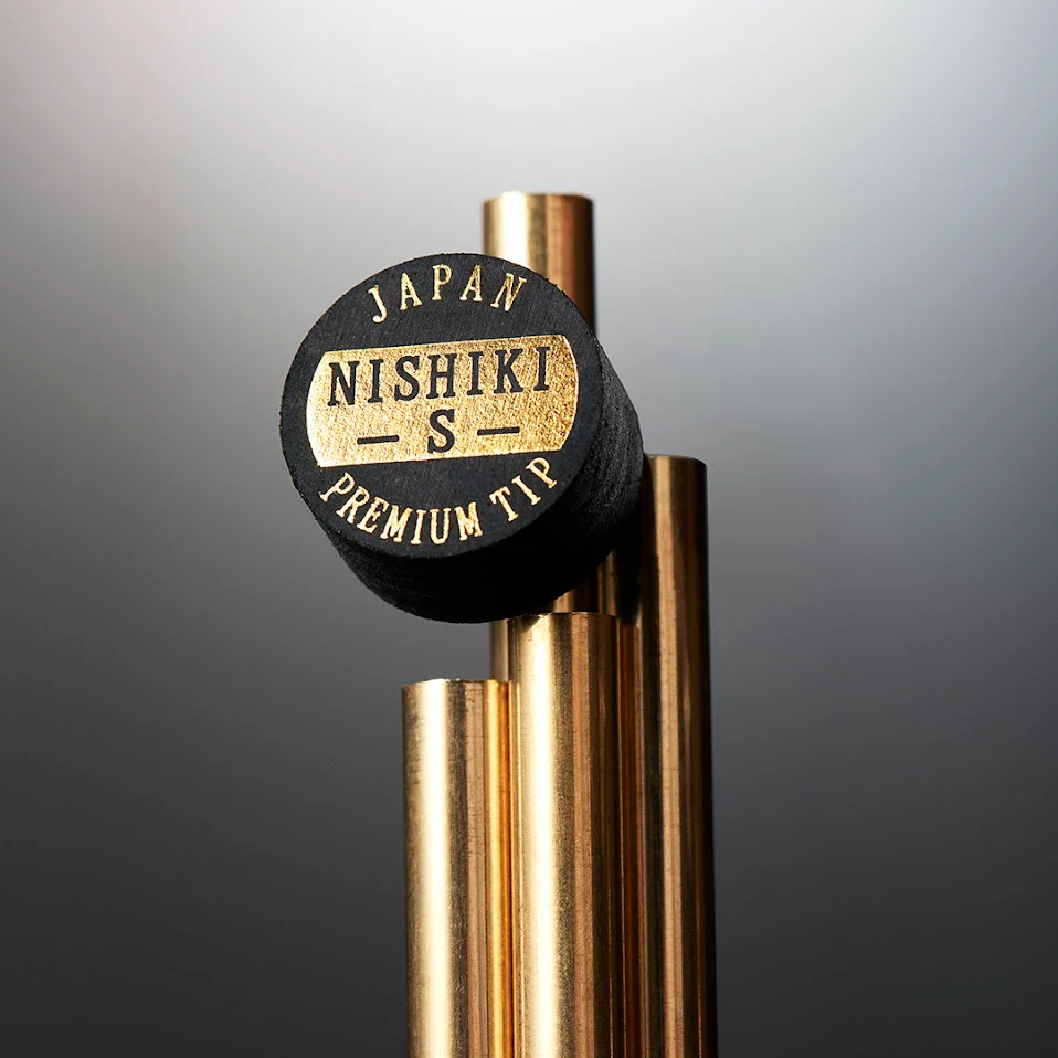 NISHIKI PREMIUM POOL CUE TIP - BLACK - Image 5