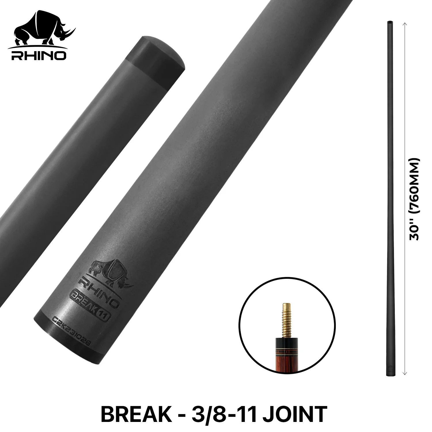 Rhino - 30" / Carbon Fiber Break Shaft - Image 11