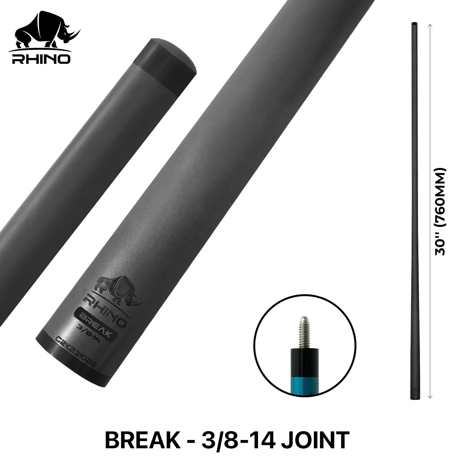 Rhino - 30" / Carbon Fiber Break Shaft - Image 12