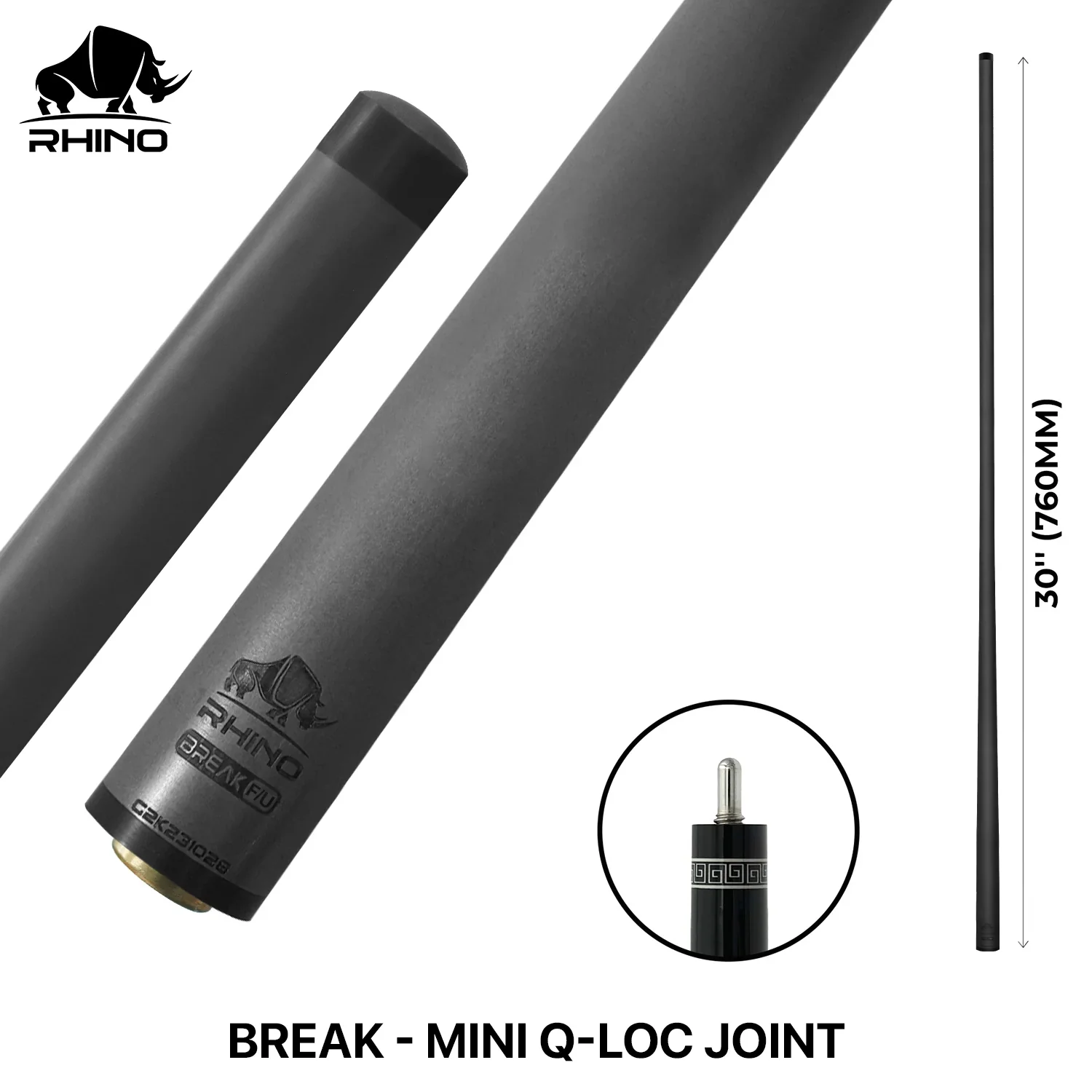 Rhino - 30" / Carbon Fiber Break Shaft - Image 15
