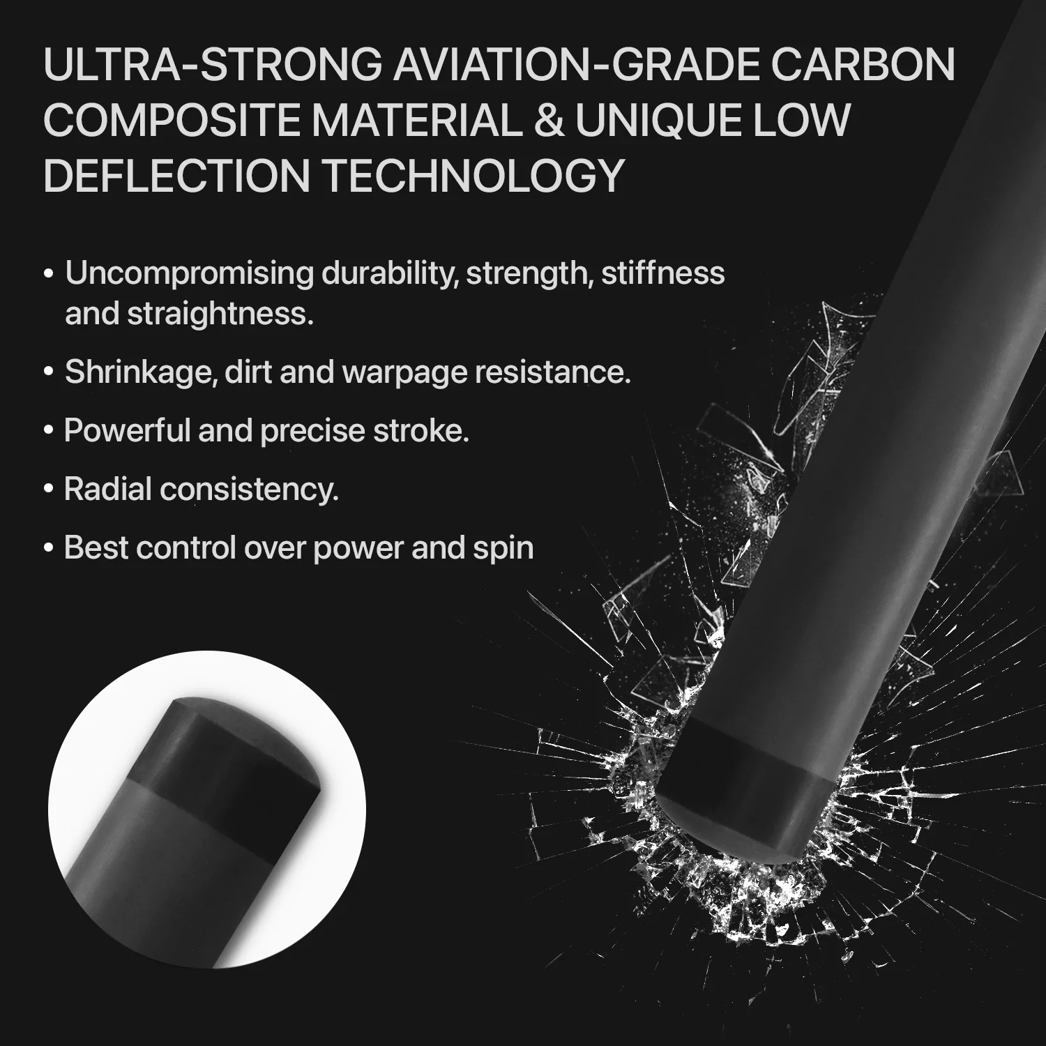 Rhino - 30" / Carbon Fiber Break Shaft - Image 5