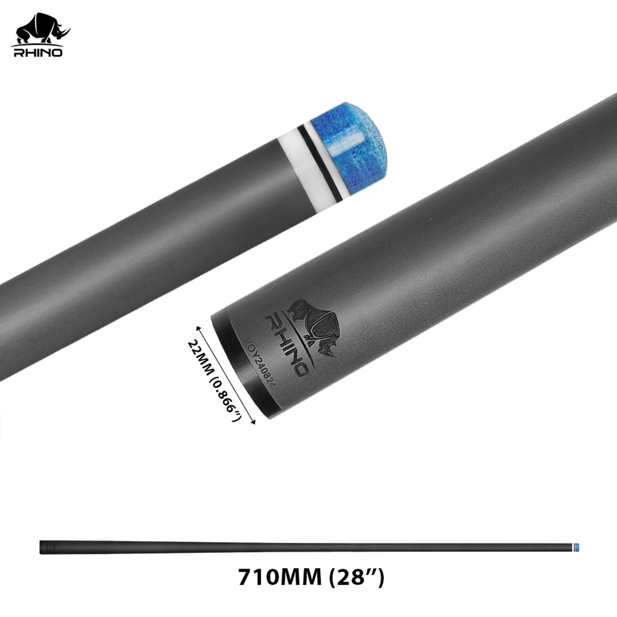Rhino - 710mm (28'') / VP2 Carbon Carom Single Shaft 12mm - Image 3