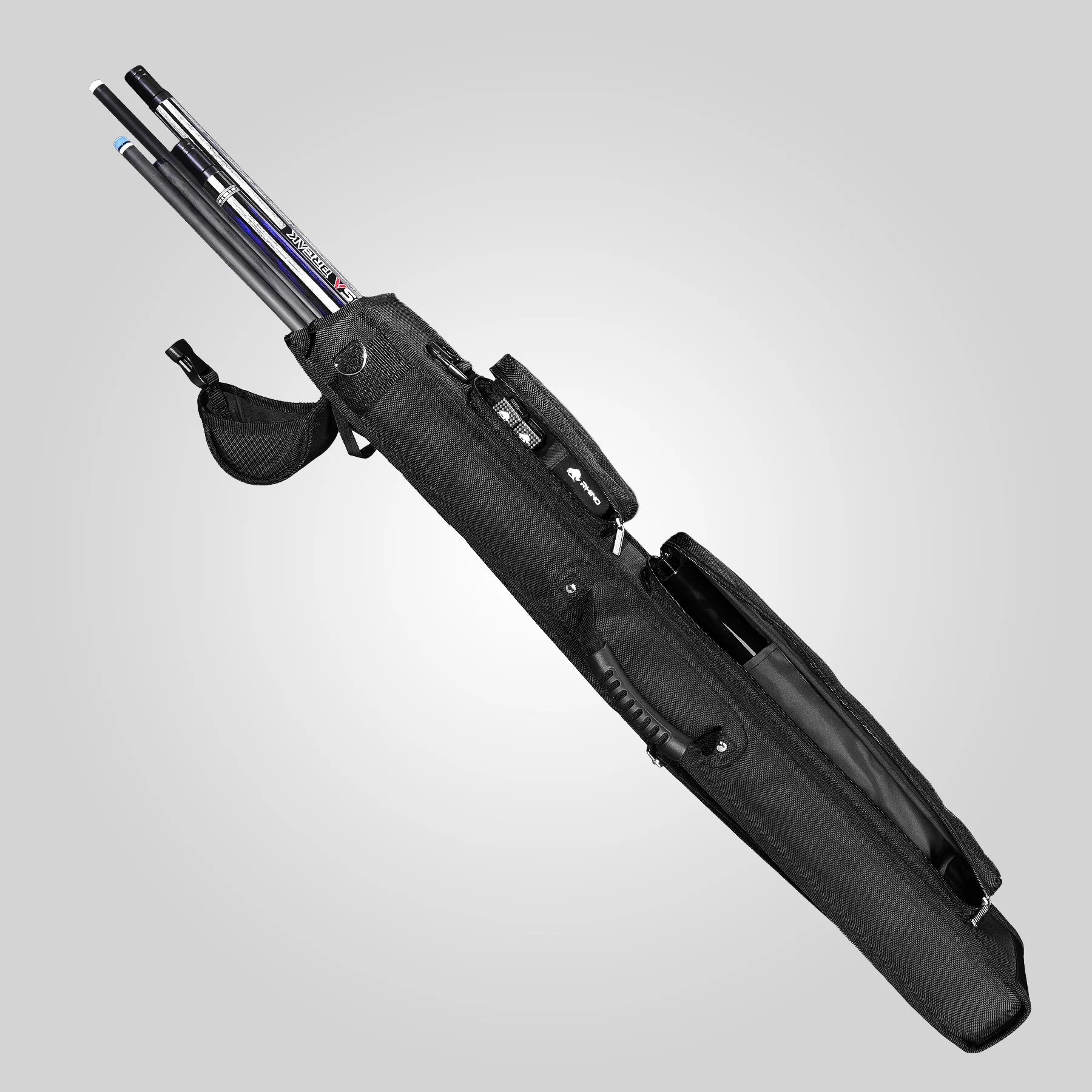 RHINO HARD CUE CASE 2X3 - BLACK - Image 2