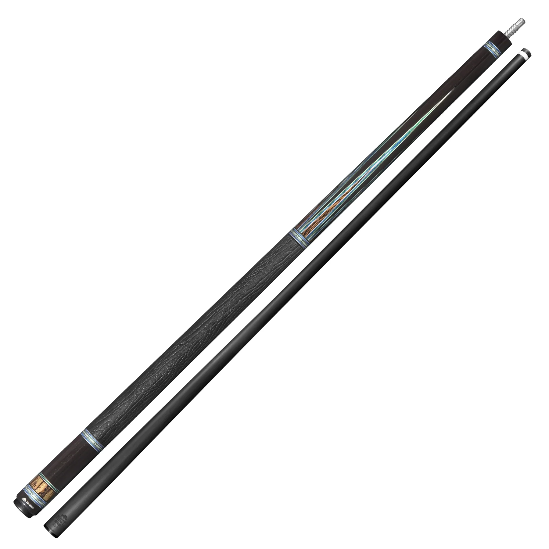 RHINO MUST POOL CUE - MU4 VERDE MULTIVENEER - Image 2