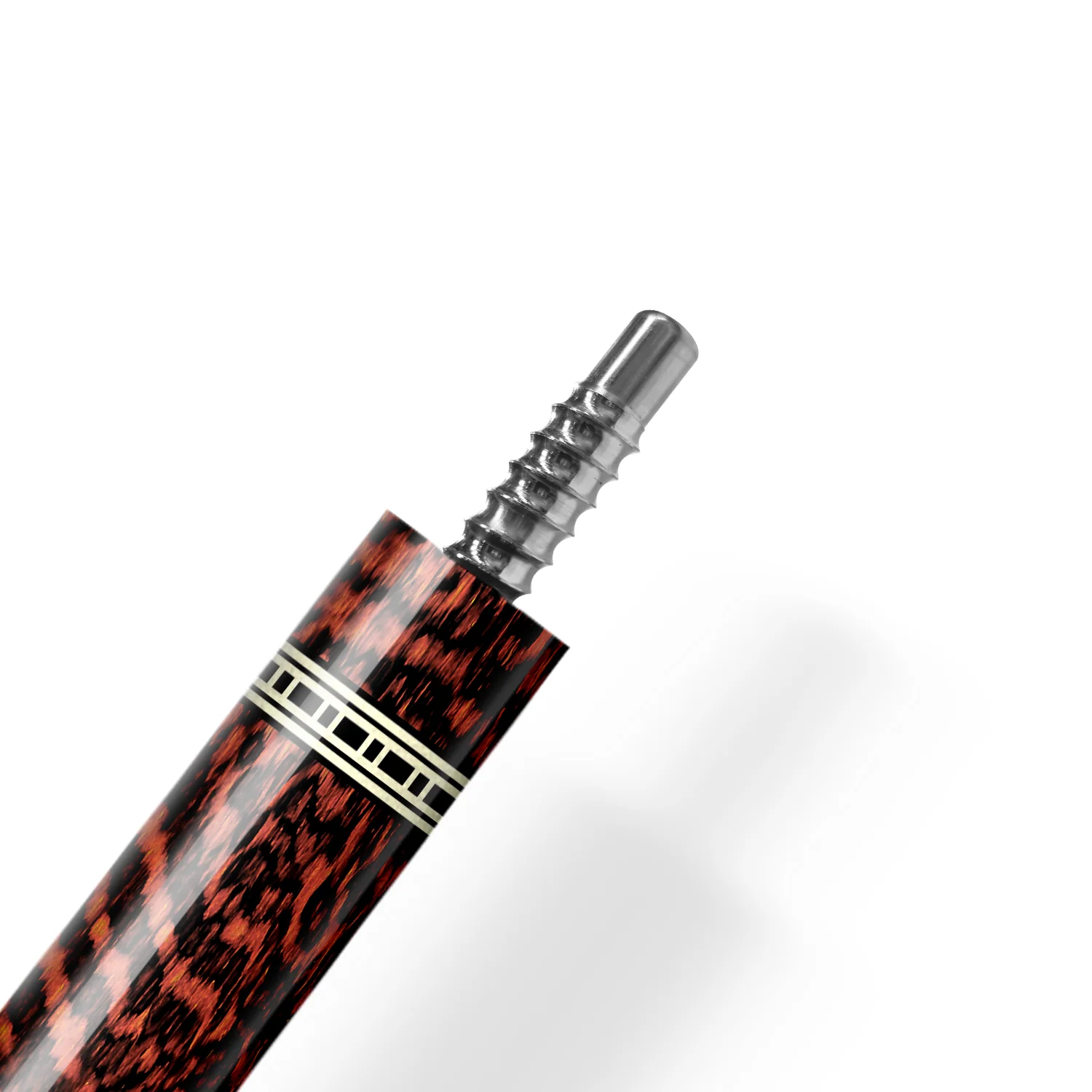 Rhino RETRÔ Cue Butt - Snake - Crocodile Embossed Microfiber Leather Wrap - Image 5