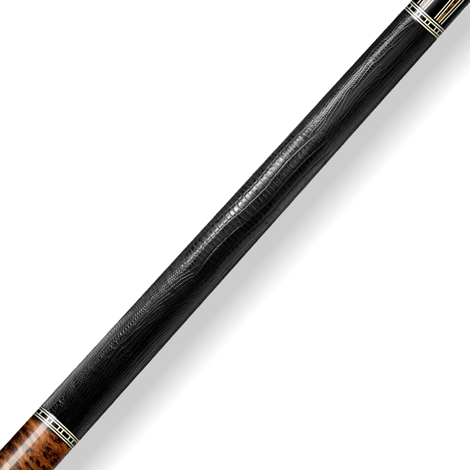 Rhino RETRÔ Cue Butt - Thuya - Lizard Embossed Microfiber Leather Wrap & Point - Image 3
