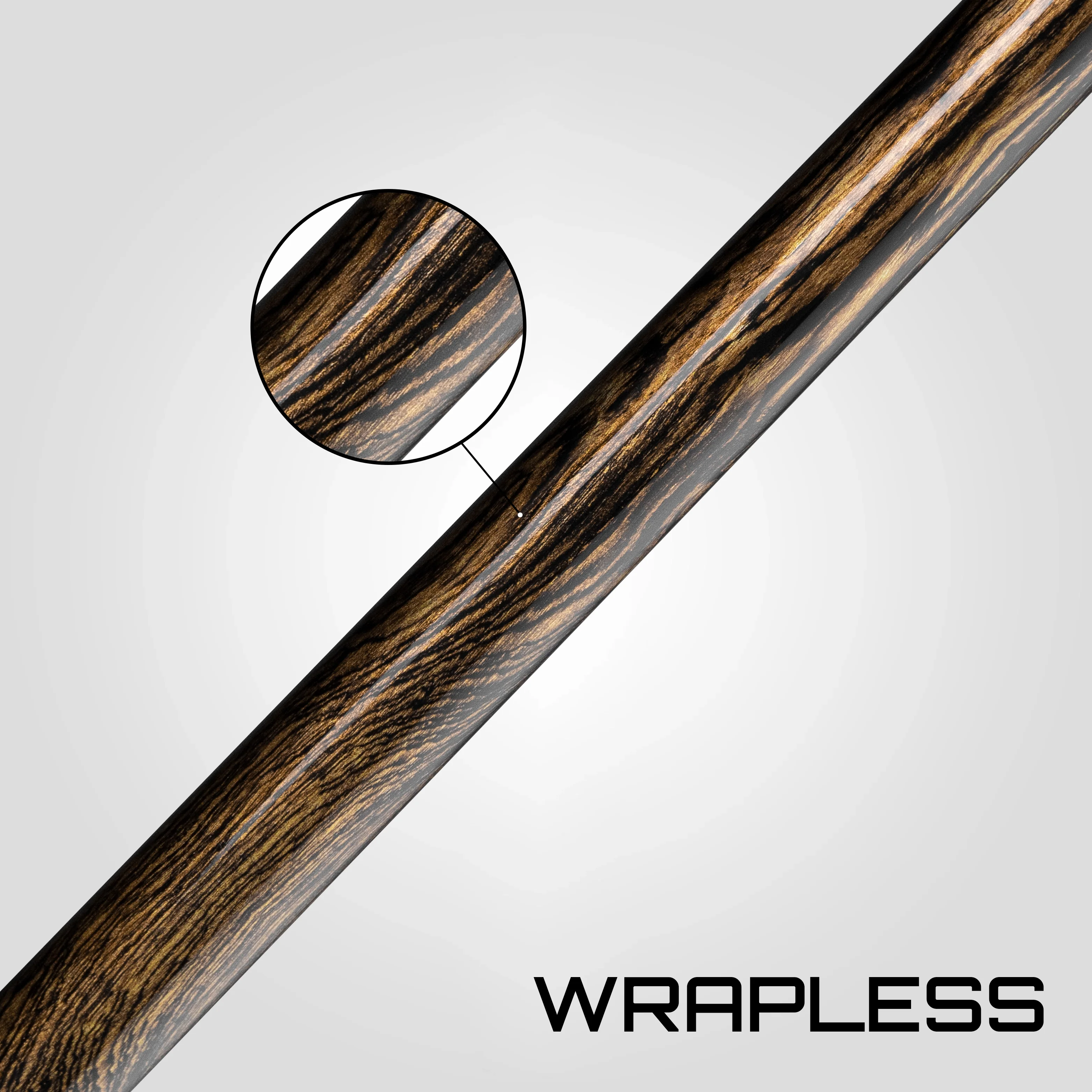 Rhino RETRÔ Pool Cue - Bocote - Wrapless - Image 5