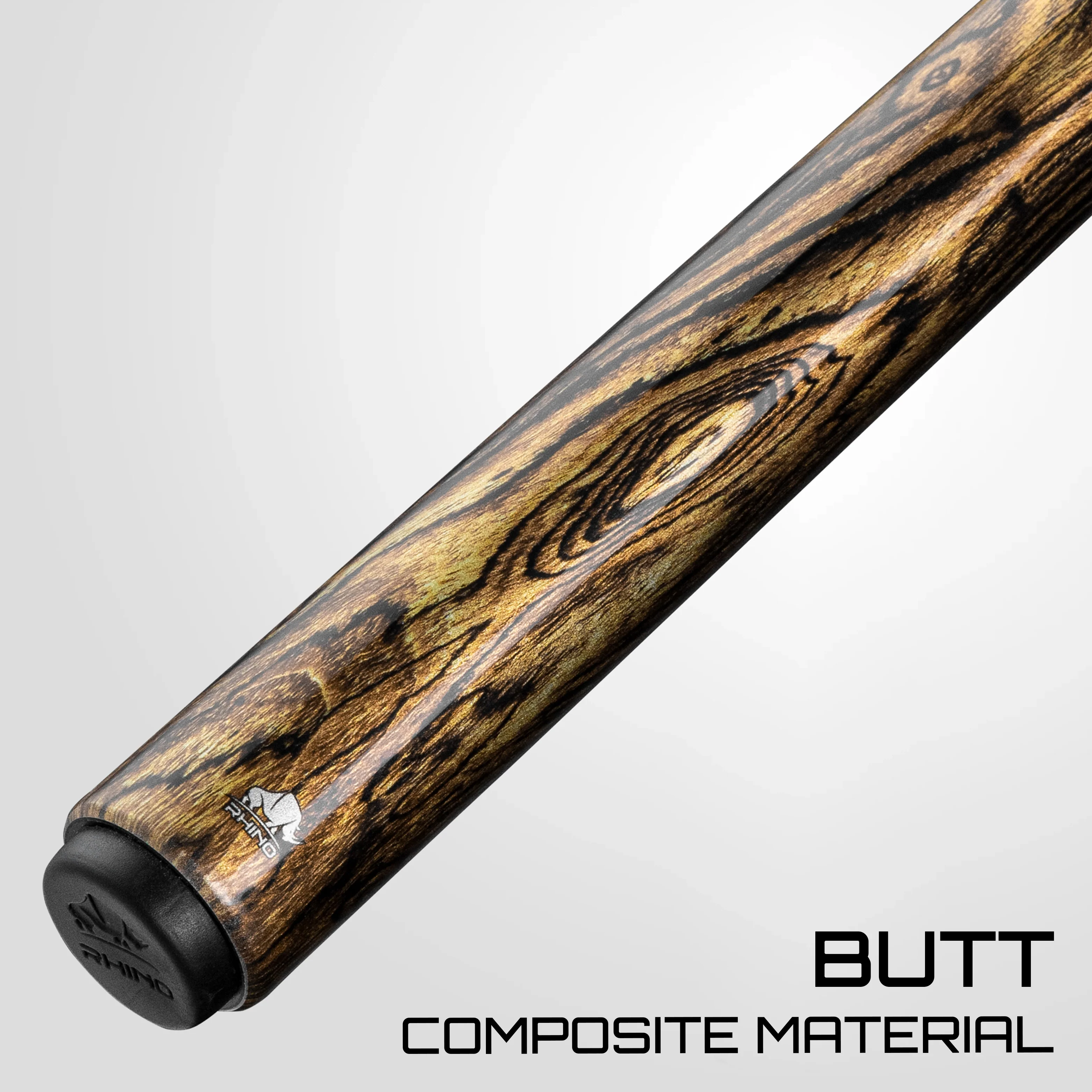Rhino RETRÔ Pool Cue - Bocote - Wrapless - Image 6