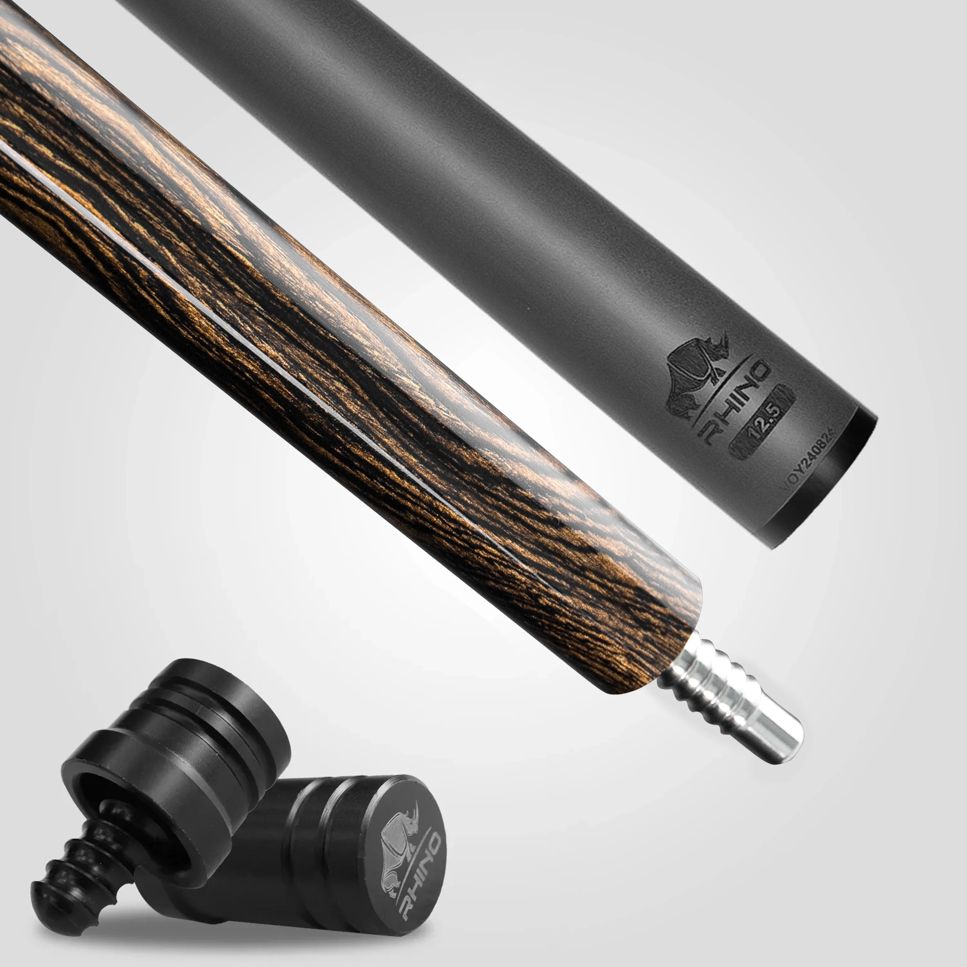 Rhino RETRÔ Pool Cue - Bocote - Wrapless - Image 8